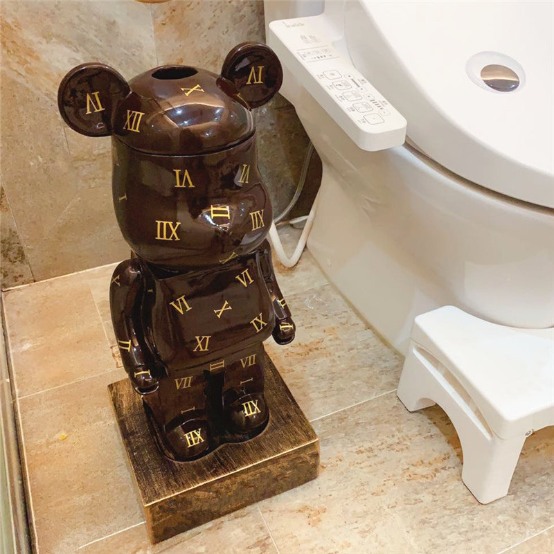 Creative tissue box Nordic ins pumping paper box home living room light luxury decoration bathroom toilet cute roll paper box - Taobao