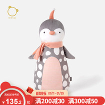 SoftLife's cute penguin plush toy appease sleeping long pillow super cute doll child gift