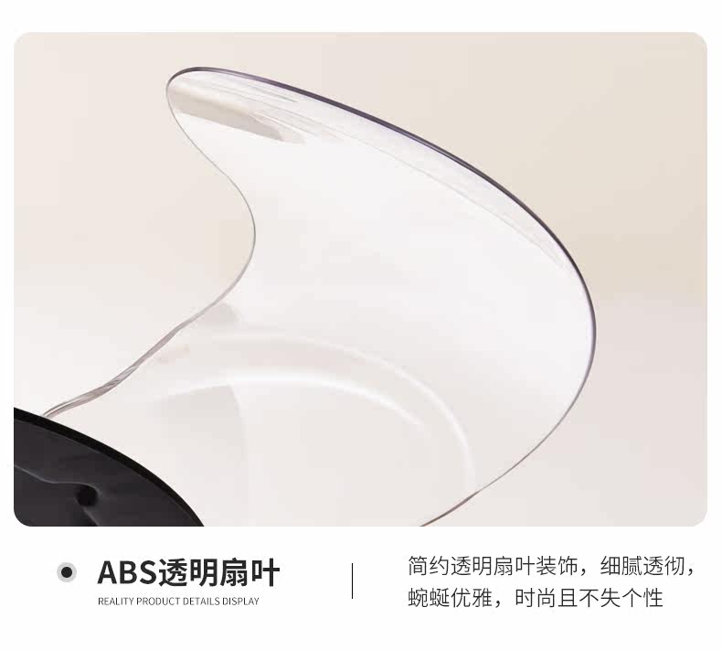 Потолочный вентилятор 潇洒枫北欧吊扇灯客厅现代卧室餐厅隐形风扇大风力约家用风扇吊灯