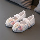 Hanfu girls embroidered shoes old Beijing children's cloth shoes national style baby princess shoes students costume show shoes