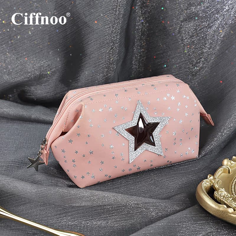Makeup Bag 2021 New Super Fire Premium Sense Simple Portable Cosmetics Makeup Bag Small Travel Wash Storage Bag