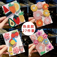 12#фрукты+цветочная модель 27 комплектов