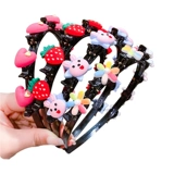 Детский ободок, аксессуар для волос, детская заколка для волос, безвредные шпильки для волос, заколка-крабик, Южная Корея