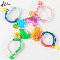 Changzhou Zhonghua Dinosaur Garden Head Rope Fashion Hairdresser Hair Rope High Elastic Rubber Band Simple Hair Ring 100 lap