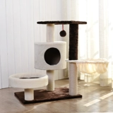 Кошачья стойка кошачья кошачья кошачья дерево Тонгтианьжа захватывающая доска многослойная платформа захватывающая колонна, игрушка для кошек, мечи конопля вилла