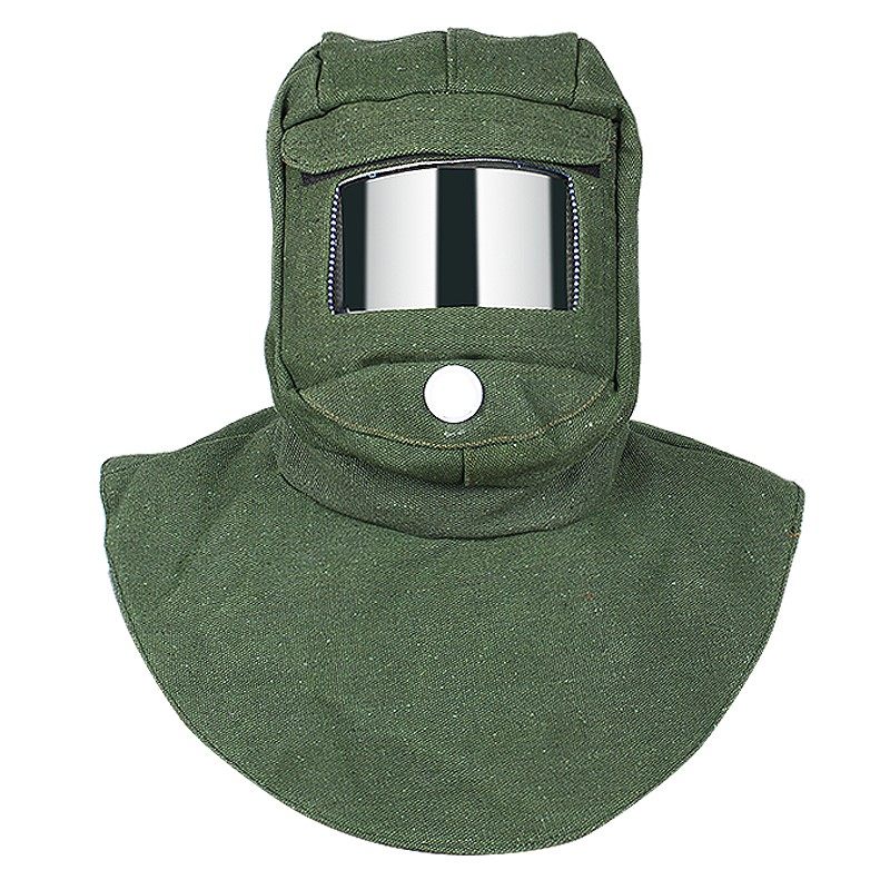 Anti-fog dust mask with industrial dust polishing, painting, sandblasting dust cover, protective shawl cap