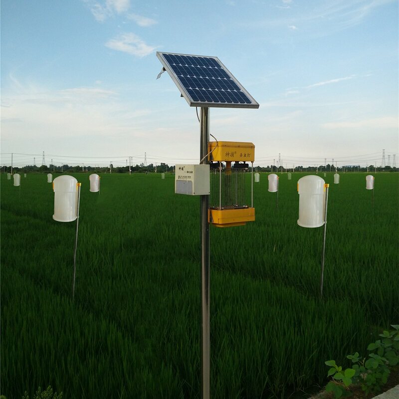 God catching solar insecticidal lamp outdoor frequency vibration moth insecticidal lamp orchard tea garden rice field fish pond agricultural