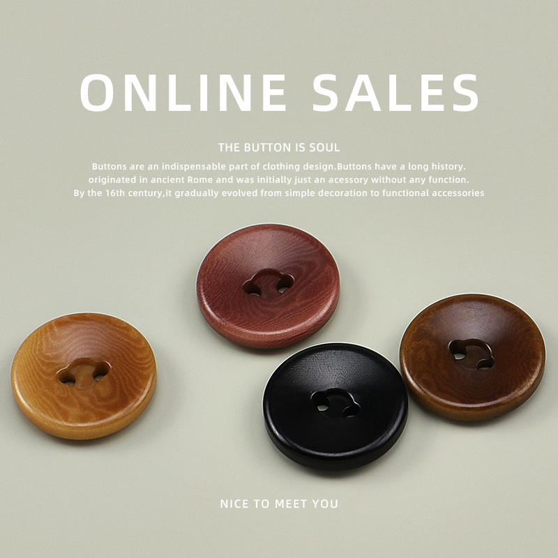 High-End Natural Bowl-Shaped Fruit Buttons for Sweaters, Cardigans, Work Vests, Suits, Trench Coats, Jackets, and Coat Decorations High-End Natural Bowl-Shaped Fruit Buttons for Sweaters, Cardigans, Work Vests, Suits, Trench Coats, Jackets, and Coat Decorations