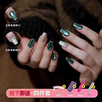 Глаза арктического морского кошачьего кошачьего (набор подарков из 4 кусков маникюра)