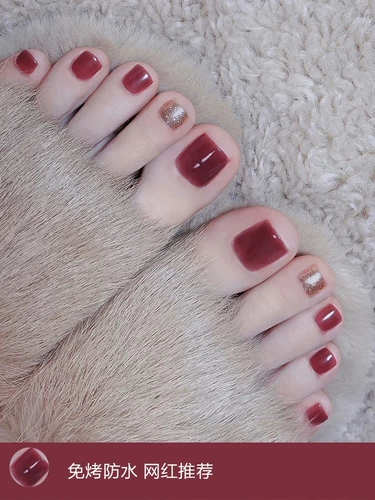 Нюдовый лак для ногтей, отрывной комплект для маникюра, без сушки в лампе, долговременный эффект, быстрое высыхание, коллекция 2023