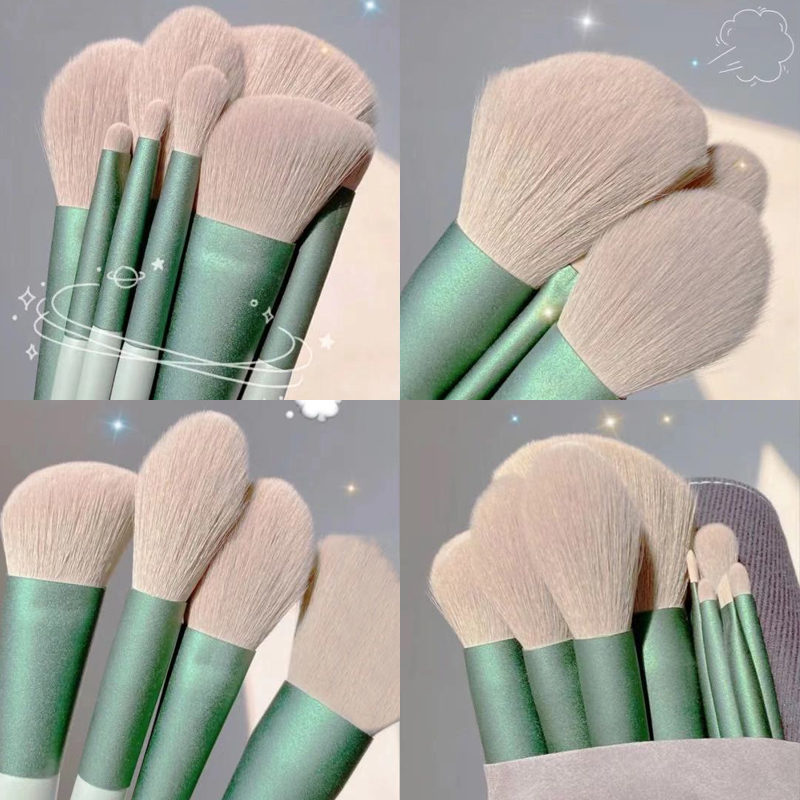 Makeup brush set super soft eye shadow blush loose powder highlight brush soft bristle full set of tools student parity brush set