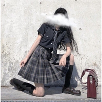 Spot multi-color two-piece Dark Summer new Korean pleated skirt female student set