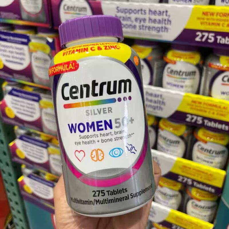 American Centrum Women's Multivitamin 50+ Plus Tablets 275 Tablets in Stock