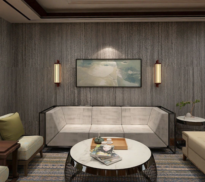 Ultra-thin rock board Ultra-light bendable sandstone rainy season black Hotel engineering household background wall Natural surface grainy