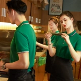 Футболка с коротким рукавом для работы, летняя одежда, делается под заказ, с печатью вашего логотипа, высокий воротник