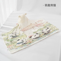 Милое банное полотенце с капюшоном, плащ