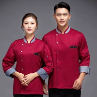 Красный лонгслив