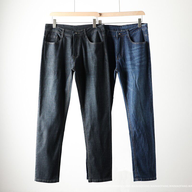 CW10859 Environmental Wash Comfort Microbomb Men feel very delicate and natural retro - mill jeans