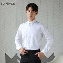 Pan Wen shirt men long sleeve business dress sales professional work clothes uniform men best man slim white shirt