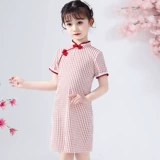 琦芯 Ретро детское летнее ципао, платье