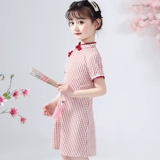 琦芯 Ретро детское летнее ципао, платье