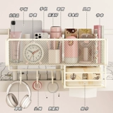 Кровать подвесная корзина прикроватная полка, общежитие на общежитии, магазины на кровати, хранение корзина для спальни для спальни Студенты поставки закуски