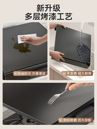 Крышка газовой плиты, устойчивая к высоким температурам крышка газовой плиты, кухонная индукционная плита, стеллаж для хранения, перегородка для отделки стола, кастрюля