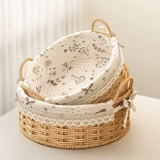 Корзина для хранения, плетеная настольная коробка для хранения, ящик для хранения, «сделай сам»