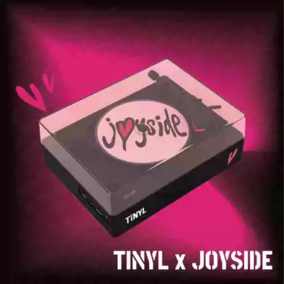 TINYL x-Joyside Limited Edition Retro Mini vinyl Record Machine 