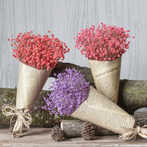 Gypsophila large bunch of gift girlfriends bulk Net red bouquet ins dried flowers Nordic packaging hand