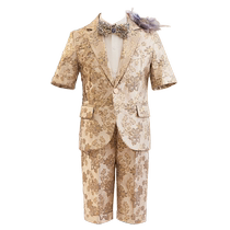 Childrens suit suit vest suit boy suit flower girl dress little boy host piano performance suit summer