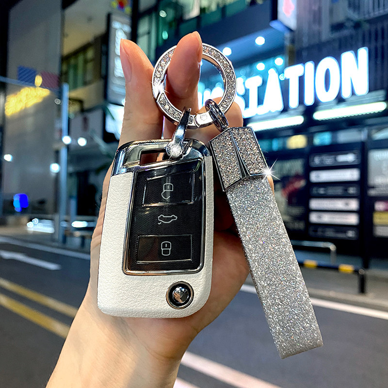 Applicable to Fox key cover new speed Teng Baolai polo Langyi Tangge Lingdu Tanyue XTiguanL car key bag buckle