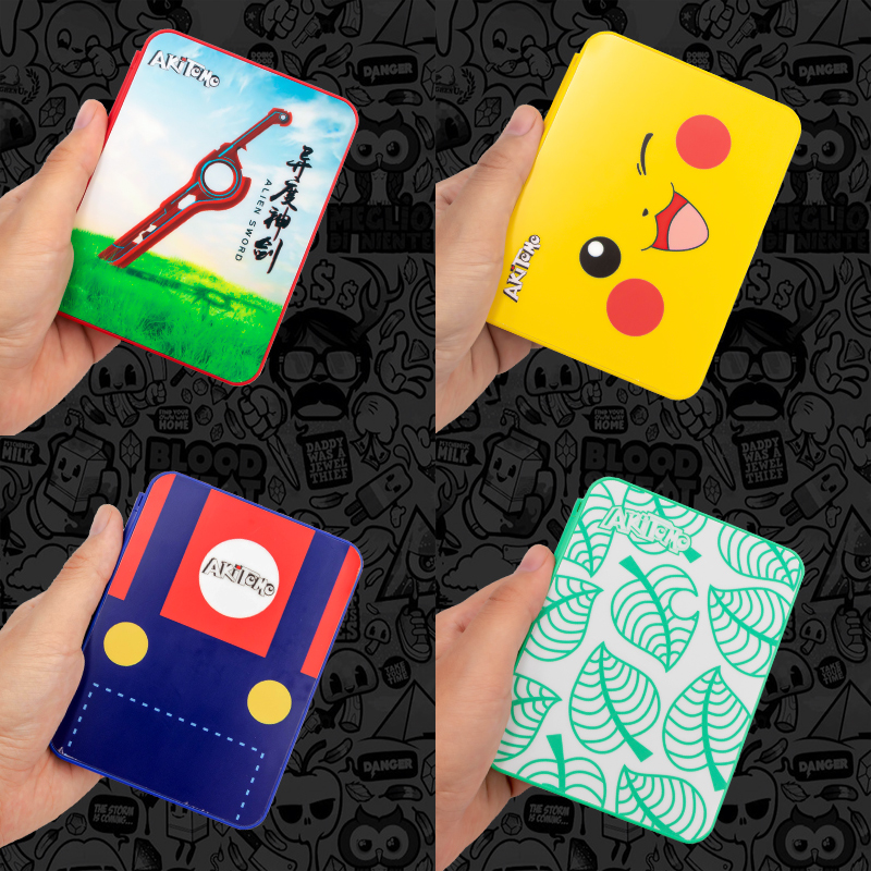 Nintendo switch gaming card with box NS card containing box perimeter accessories 16 pieces 32 pieces 32 NS card boxes 16 sheets of games cards 16 sheets of TF cards Large capacity card box heterodegrees Shensgeultimate