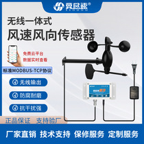 Wireless integrated wind speed and direction sensor 4G) LoRa small weather station wind vane measuring instrument