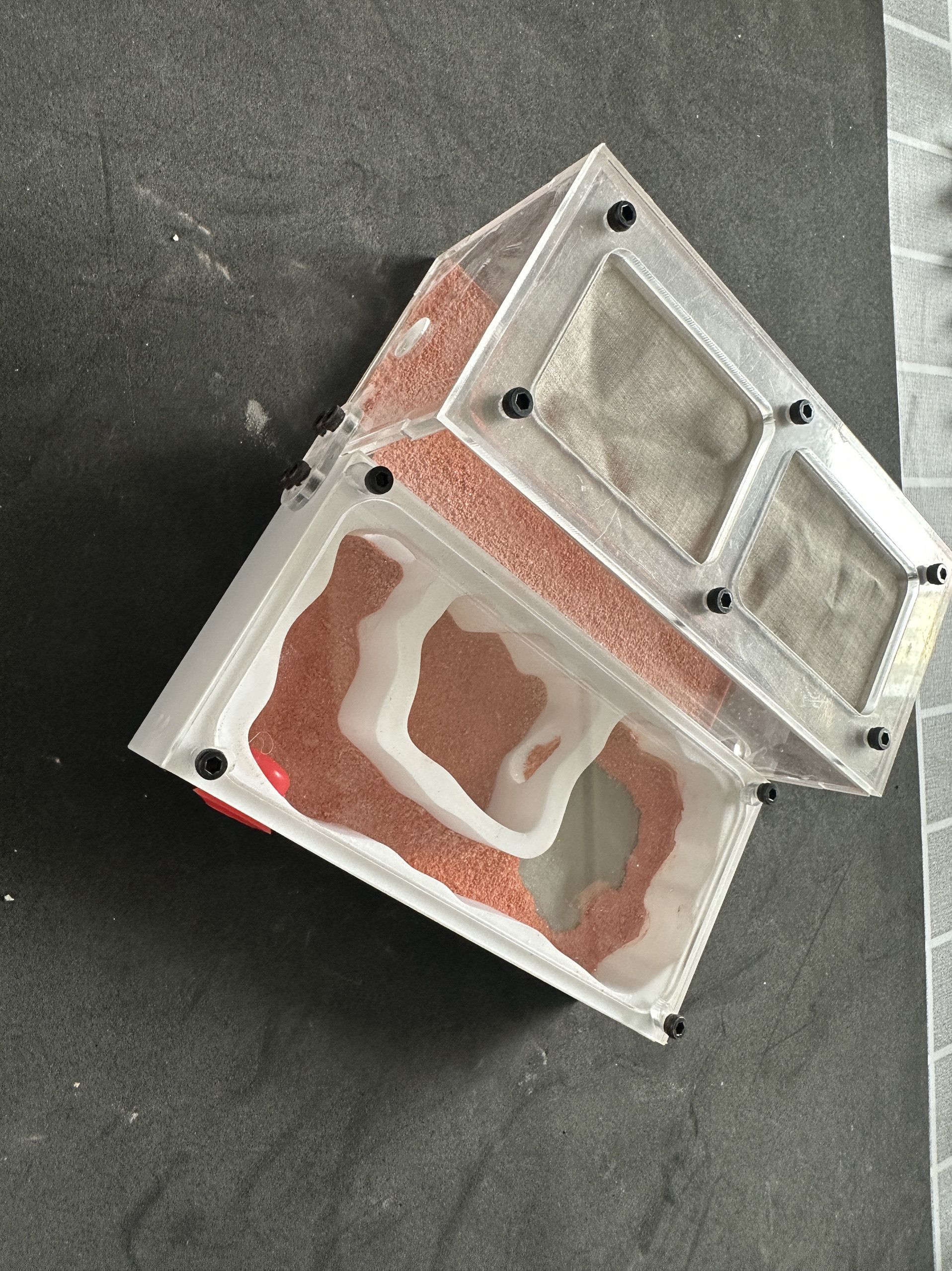 Бетон муравей гнездо воздух Водяная башня увлажняющий муравей мастерская крупномасштабный Гнездо глина гнездо копия муравей земля низ