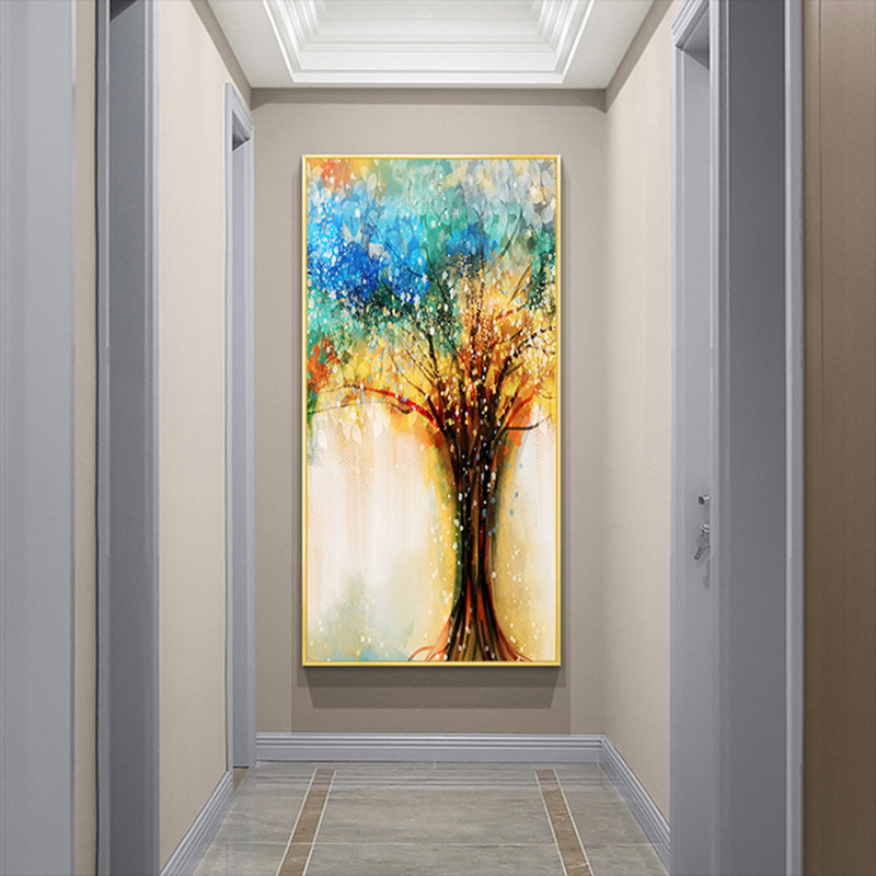 Fangtree Modern Light Luxury Decoration Painting Corridor Mura Air Entrance Painting Hall Painting Room Wall