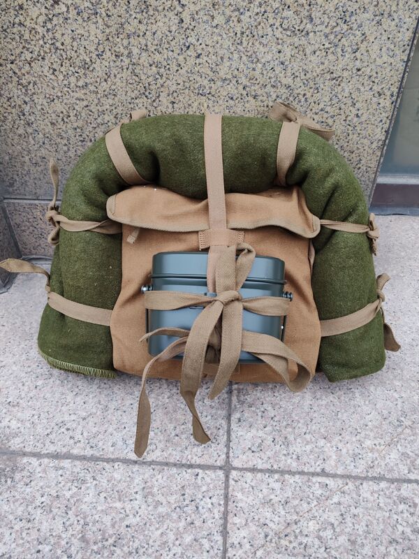 A Set of Japanese-Style Backpacks, a Replica of Film Props and Equipment