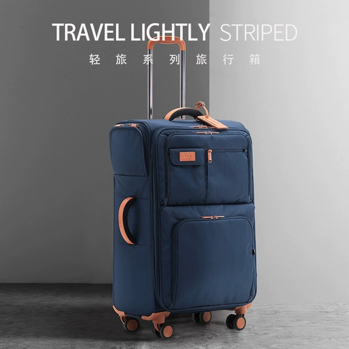 STIMNITE Сверхлегкий вместительный и большой чемодан подходит для мужчин и женщин, ткань оксфорд, 20 дюймов