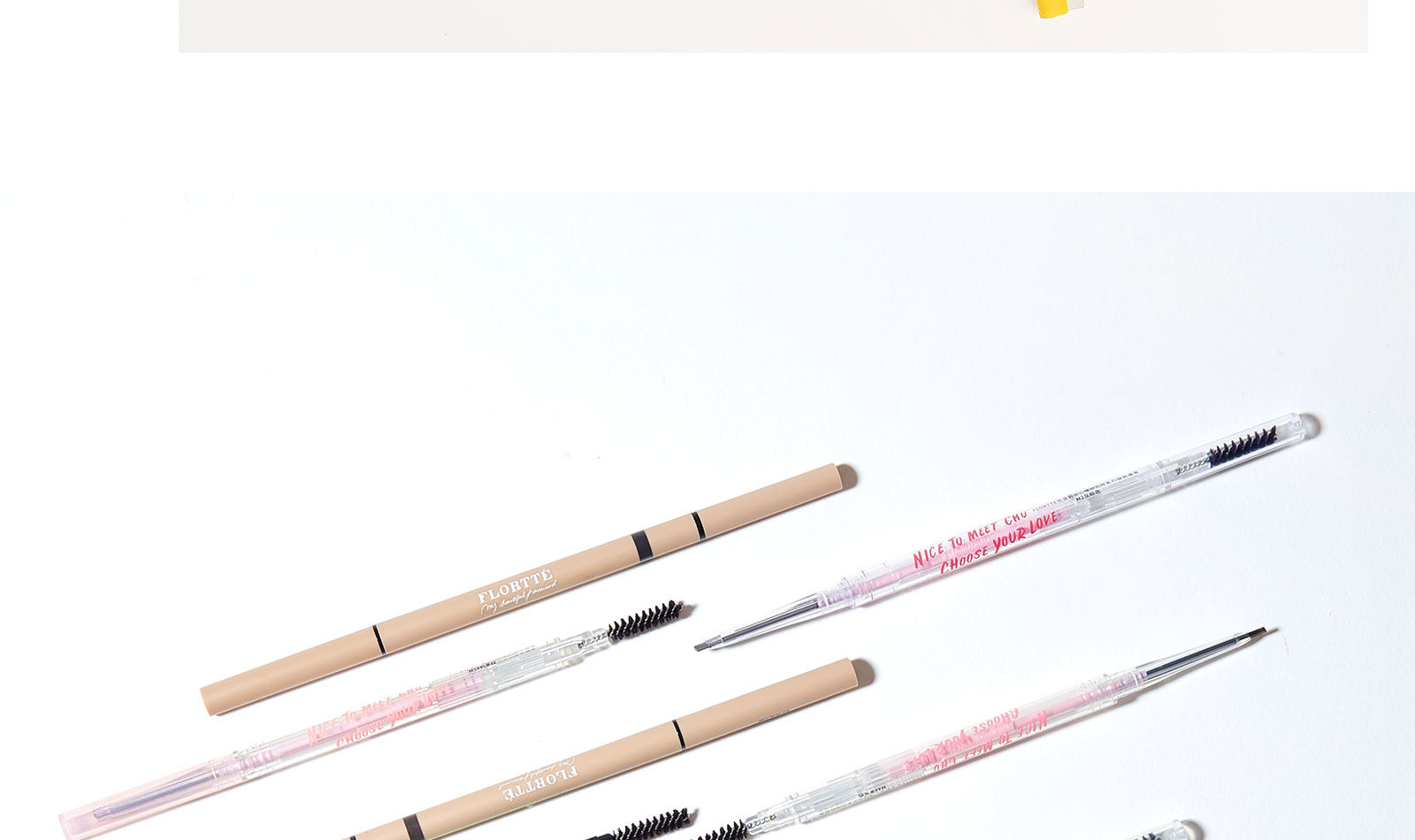 【中國直郵】 花洛莉亞Flortte 眉筆自然防水新手精細眉筆 #B2灰褐色