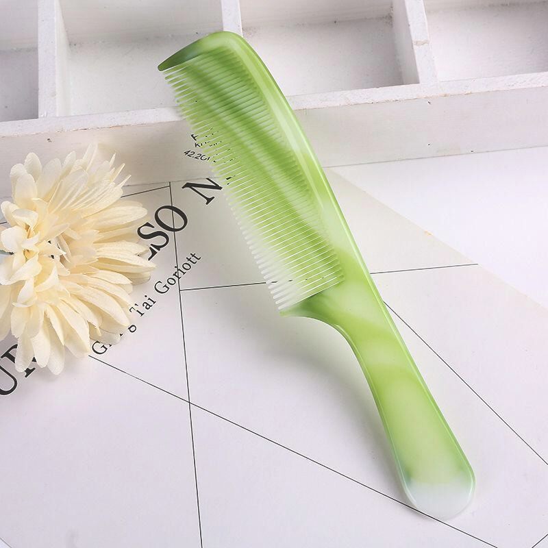 (imitation jade color 6-10 packs) not easy to break comb anti-static comb suit curly hair does not drop teeth does not hurt hair
