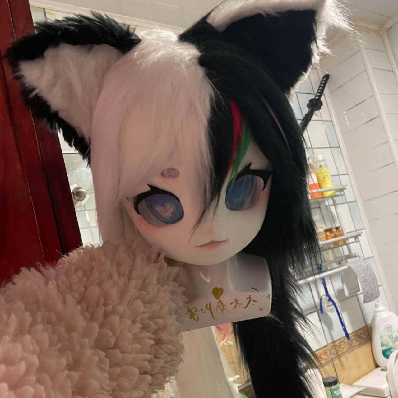furry福瑞/兽装 k系兽头成品 可爱性格男女兽装少年拟兽全套 包邮现货掉落福瑞