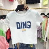 Tide, короткая летняя одежда, сексуальная футболка с коротким рукавом, 2025 года, свободный крой