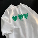 Белая хлопковая летняя футболка с коротким рукавом, 2025 года, оверсайз