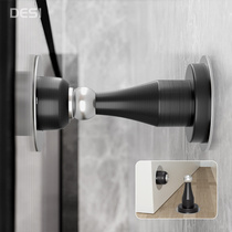 Door absorption of new strong magnet door block anti-collision inhalation bathroom door suction inhalation silicone door