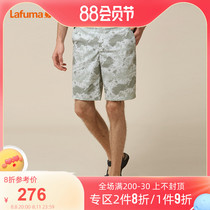 LAFUMA YEFUMA Outdoor Summer Printing Beach Shorts Men Little Breakfast Five-Breakfast LMPA0BS26