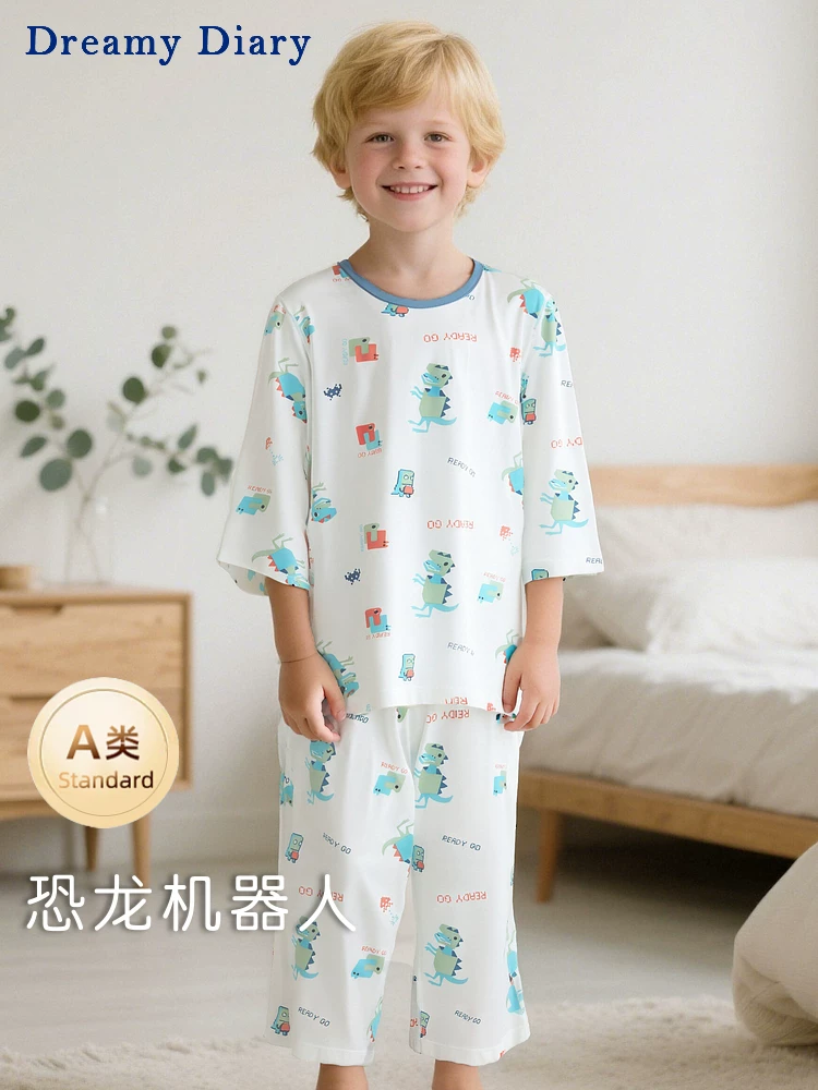 Summer thin children's pijama for boys