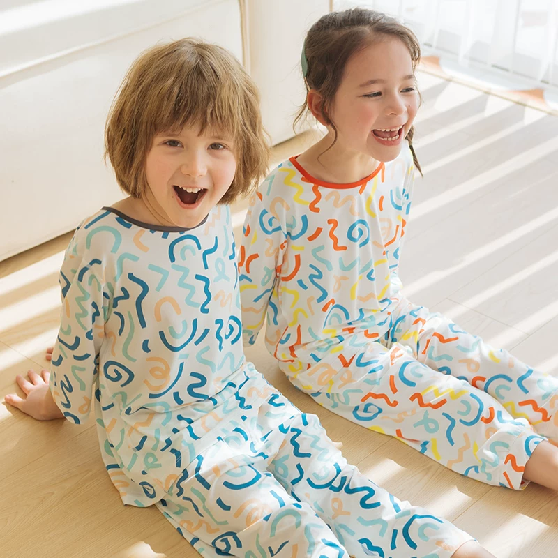Summer thin children's pijama for boys