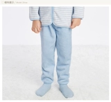 Демисезонные детские штаны, детский бархатный удерживающий тепло лебедь