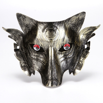 Halloween horror mask Werewolves kill eye mask Animal wolf head performances Wolf table toilet mask
