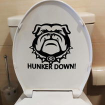 Toilet sticker creative personality Home Decorative Wall Stickler Bathroom Toilet toilet Horse lid sticker waterproof and paste painting